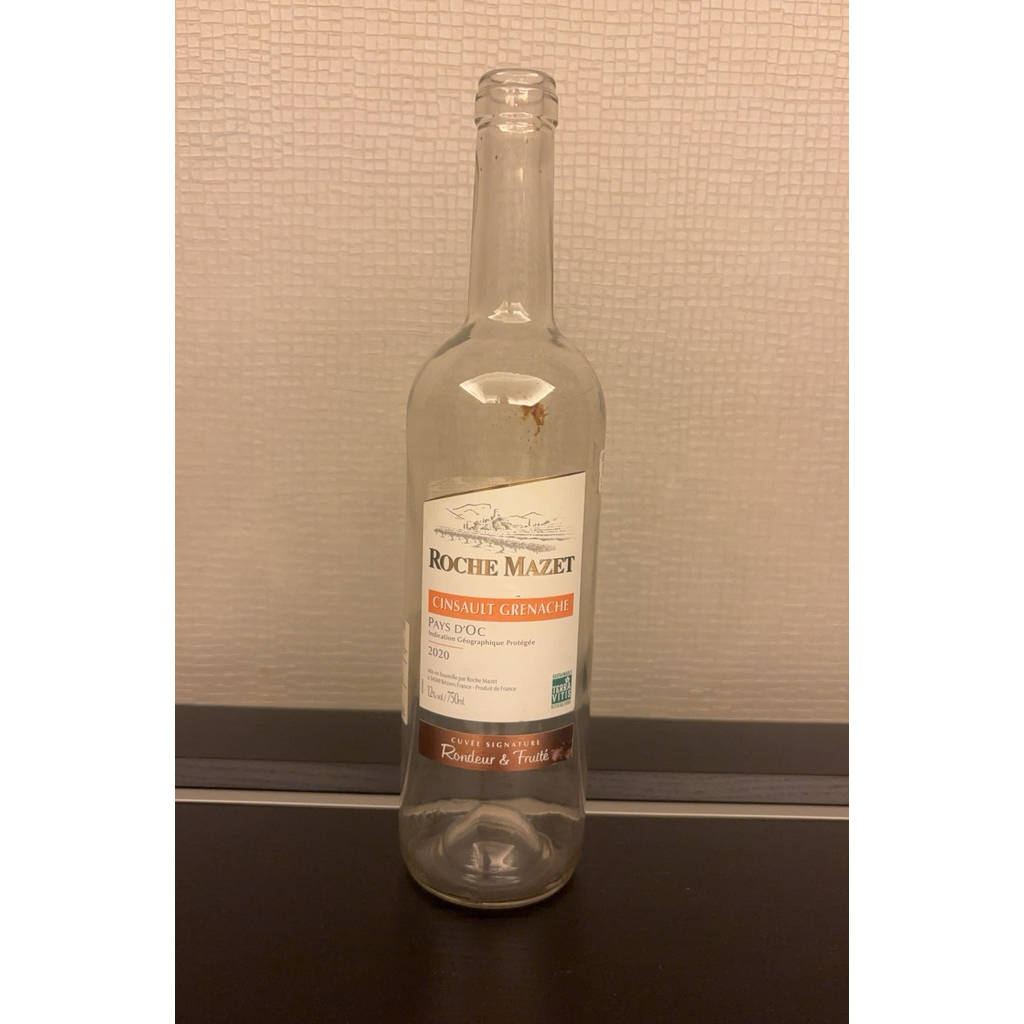 botol bekas wine