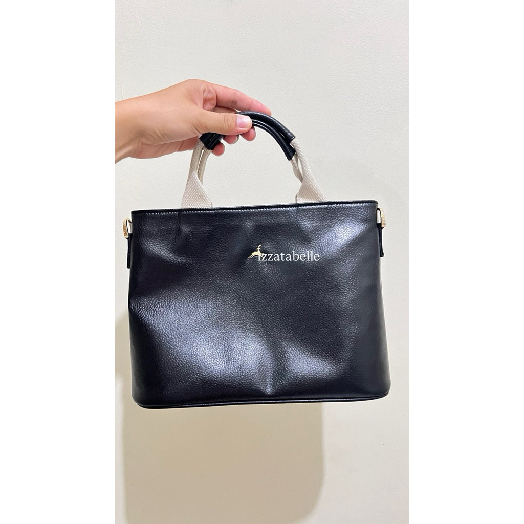 PRELOVED - POVILO - NONA SLING BAG BLACK - TAS FORMAL - TAS HITAM WANITA