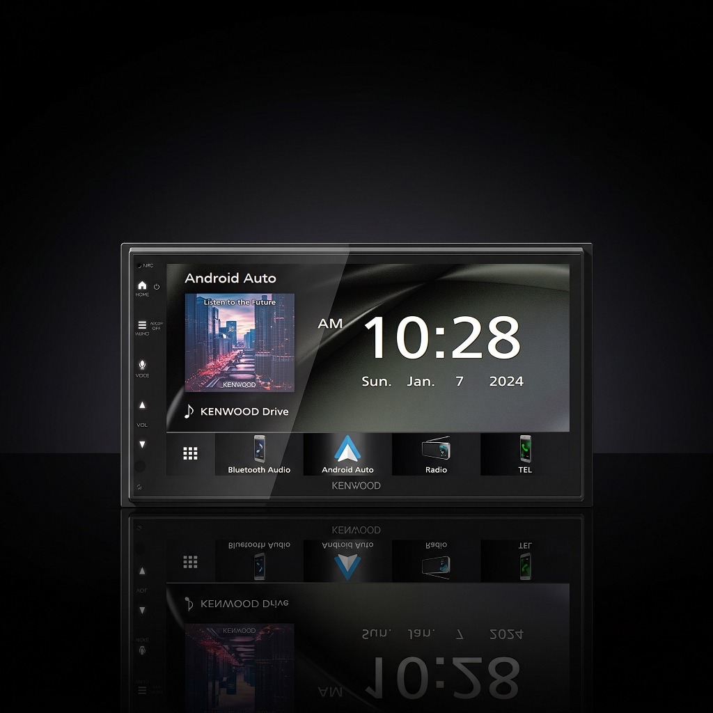 Head Unit Kenwood DMX 5023S Double Din 6.8 Inch Android Auto Apple CarPlay