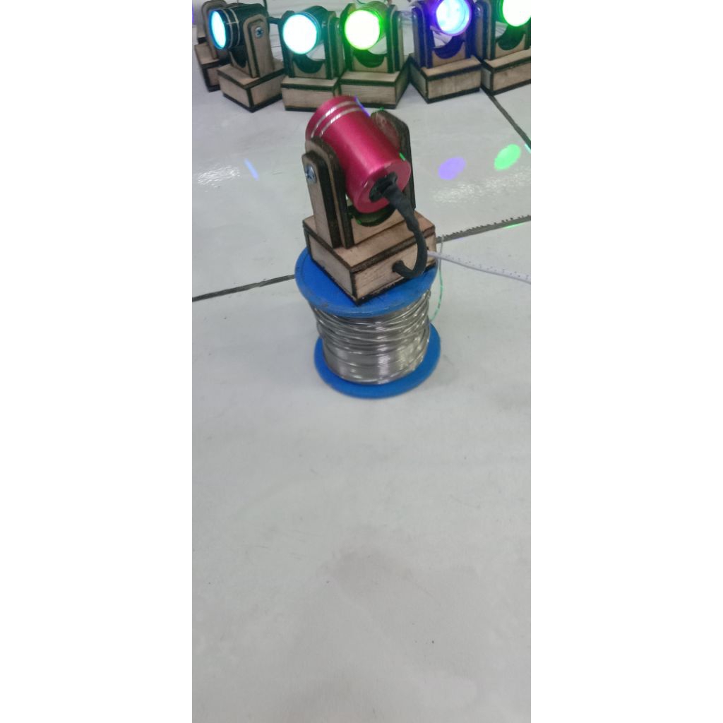 Lampu sorot RGB miniatur 5volt