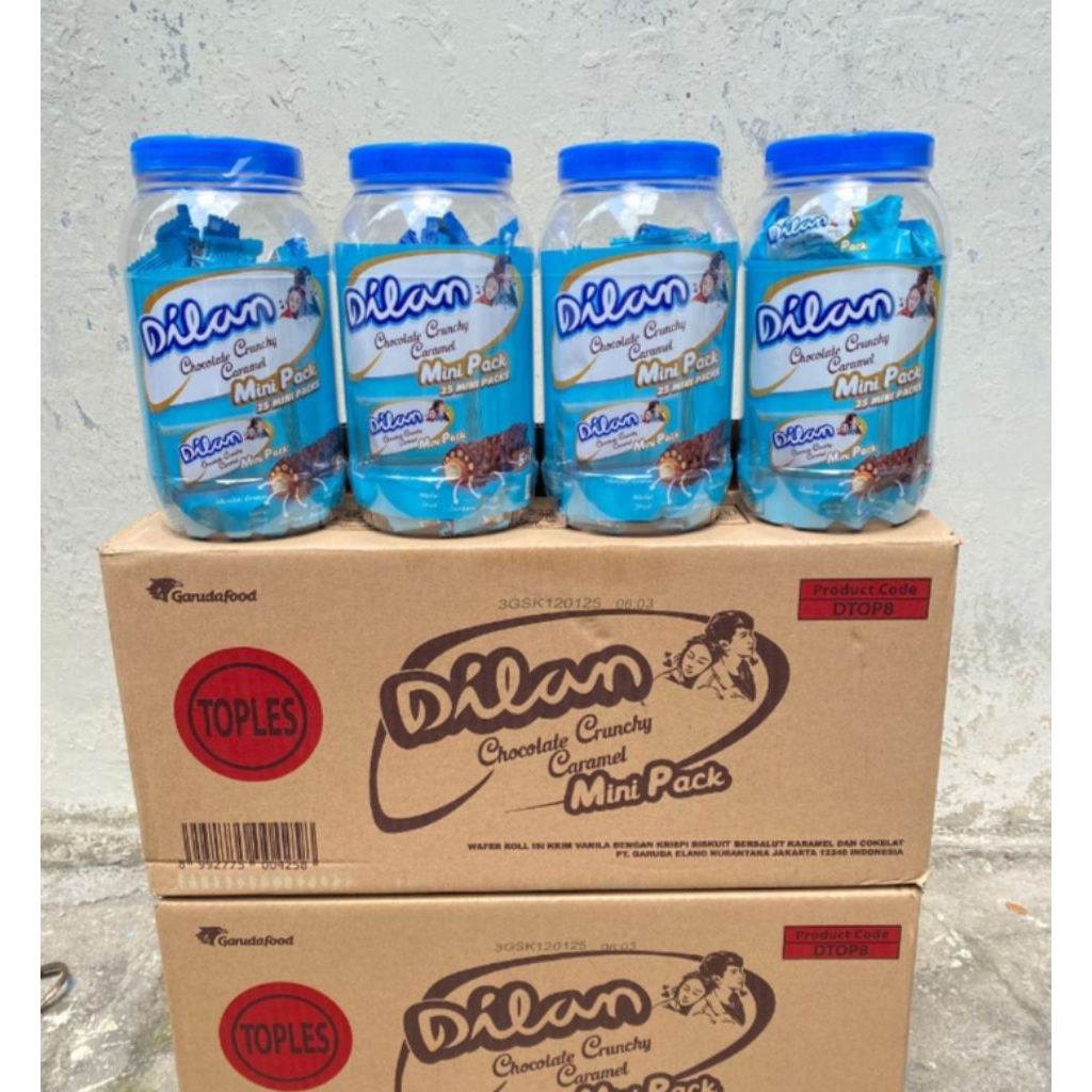 DILAN TOPLES MINI CRUNCHY ISI 25 PCS