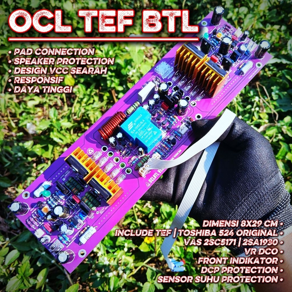 KIT OCL TEF BTL / OCL 504 BTL Double Layer / Spek Up / Upgrade OCL NEW