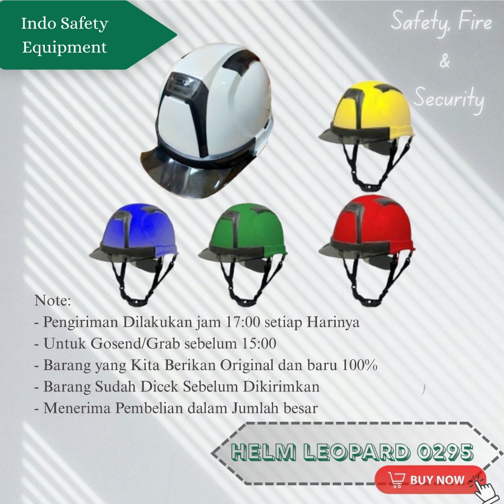 Helm Safety Leopard LPHL 0295 Helm ABS LEOPARD