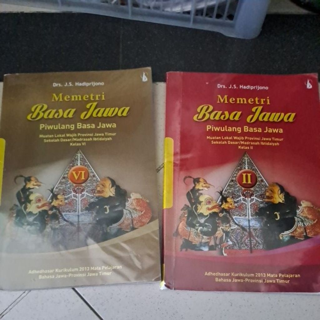 buku memetri bahasa jawa kelas 2 dan kelas 6 sesuai foto