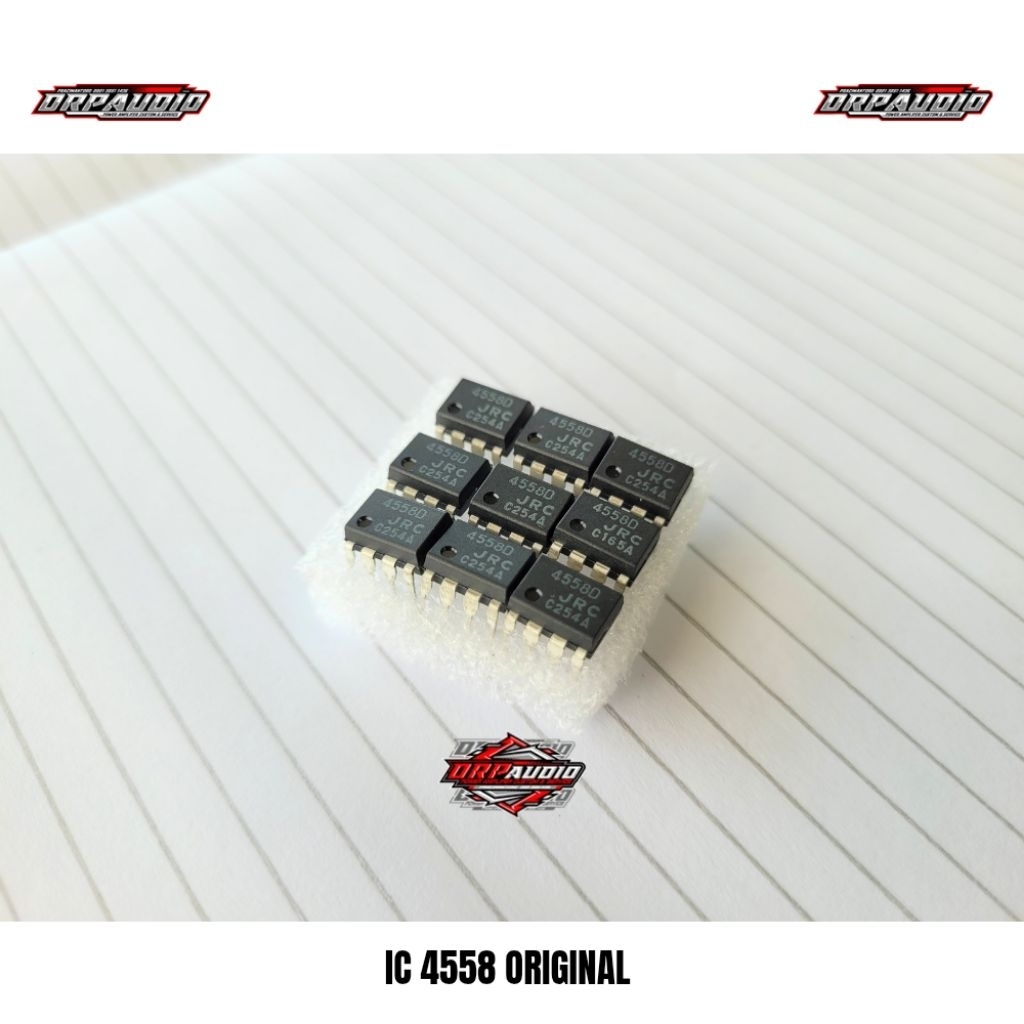 Ic 4558 Dual OpAmp Original Produc