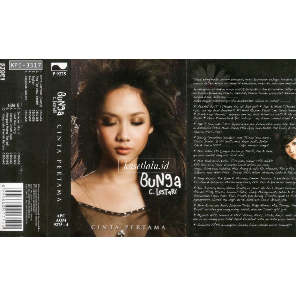 Kaset Pita BCL Cinta Pertama (No Cover)