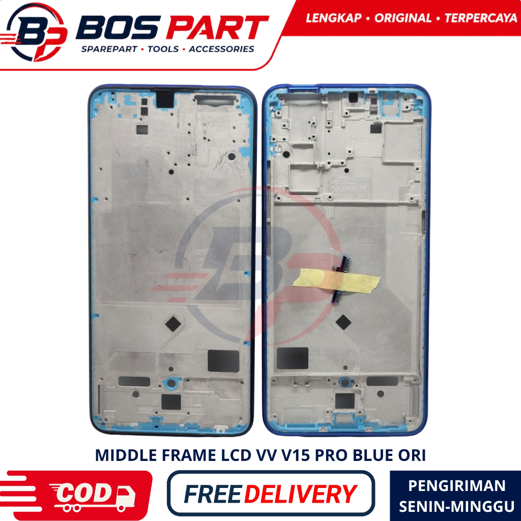MIDDLE FRAME LCD VIVO V15 PRO ORI / DUDUKAN LCD