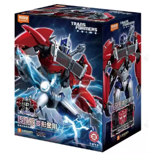 Genuine Blokees Optimus Prime Action Figure Tfp Transformers Prime Toys Assembly Model Kit Robot Pla