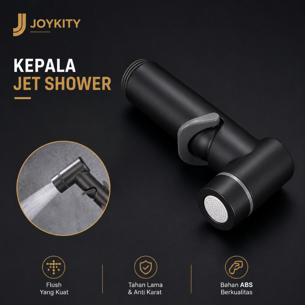 Kepala Bidet Shower Toilet Kamar Mandi Semprotan Anti Karat Tekanan Tinggi