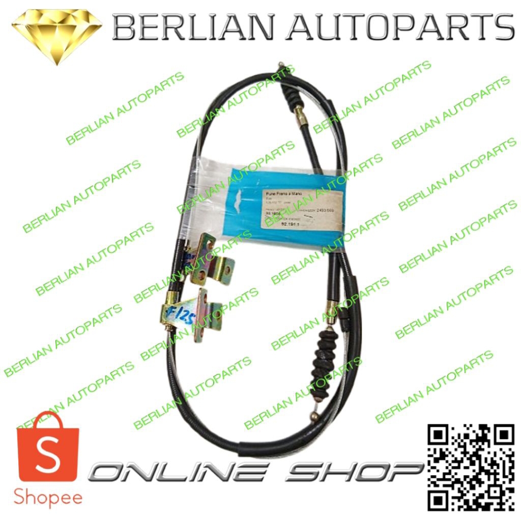 kabel rem belakang Fiat 124, Fiat 125, Fiat 125S, Fiat 132, Fiat 132 GLS - 4294024 FIAT ITALY