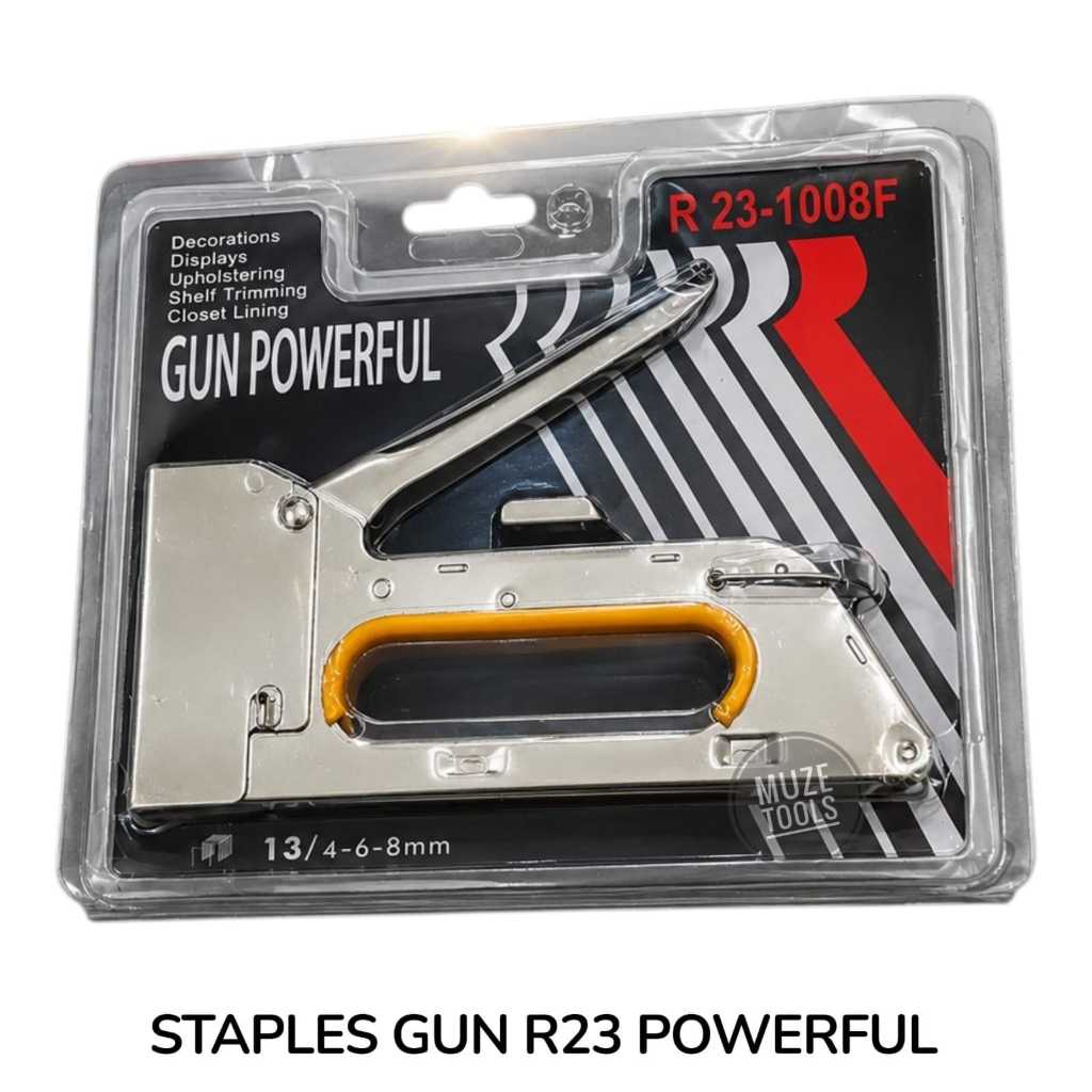 Staples Gun R23 Alat Tembak Staples Rapid POWERFUL