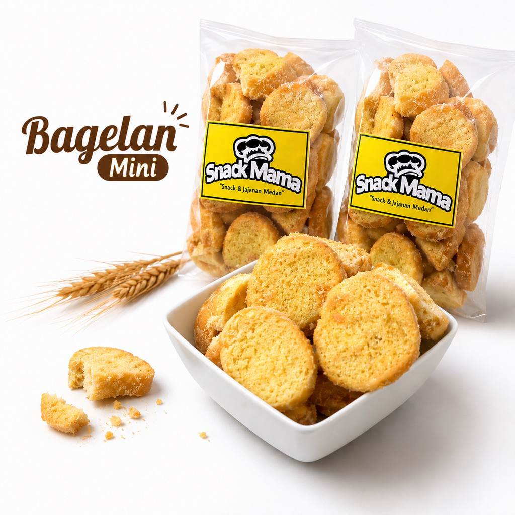 [250GR] ROTI BAGELAN BANDUNG MINI / ROOMBUTTER