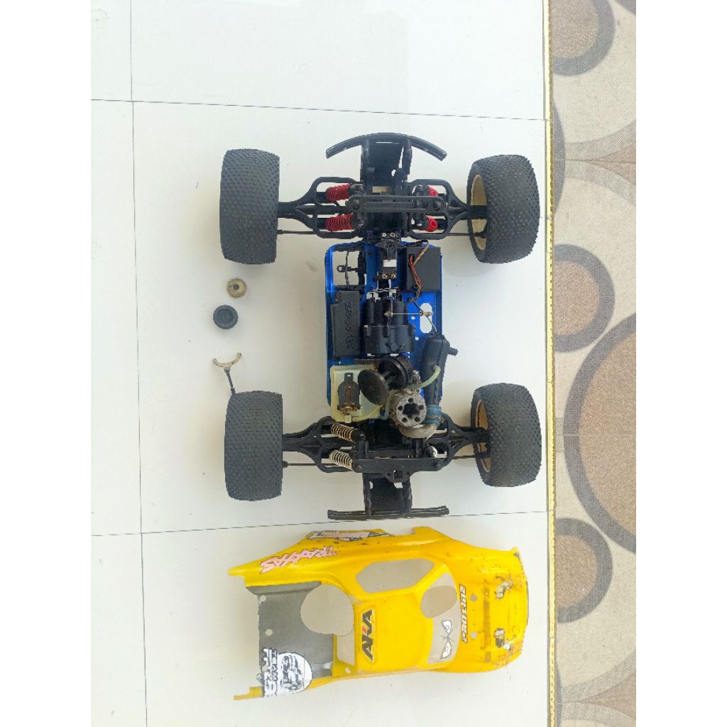 kit rc traxxas t maxx 2.5 nitro