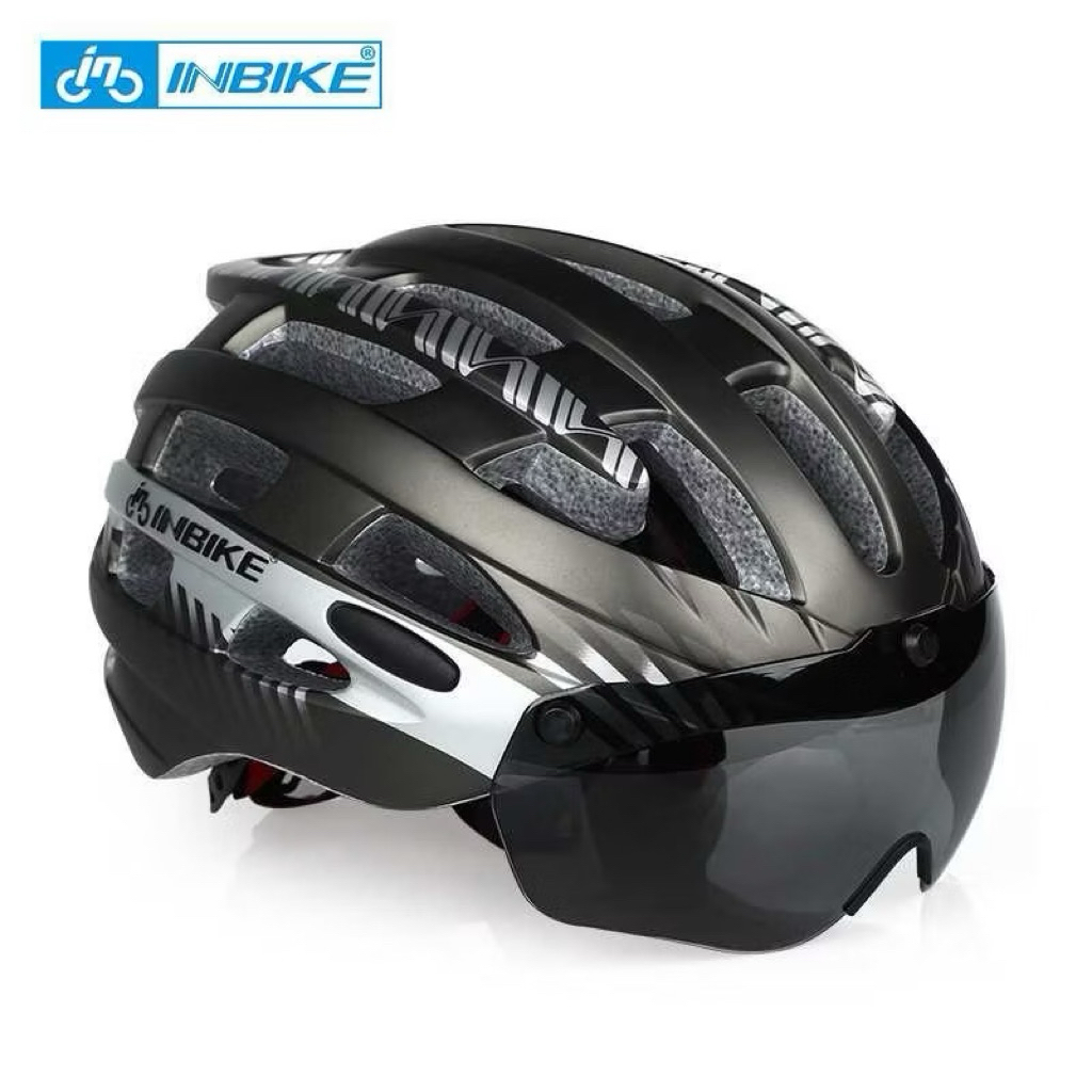 Preloved helm sepeda INBIKE magnet glasses