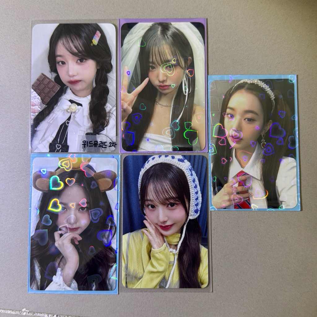 Official Photocard PC Wonyoung IVE Wony Chocolate Wony Coklat Luckydraw Withmuu R2 LD Withmuu Empath