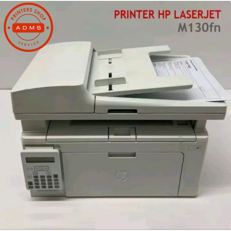 Printer 130 HP LaserJet M130fn m130fw hitam putih