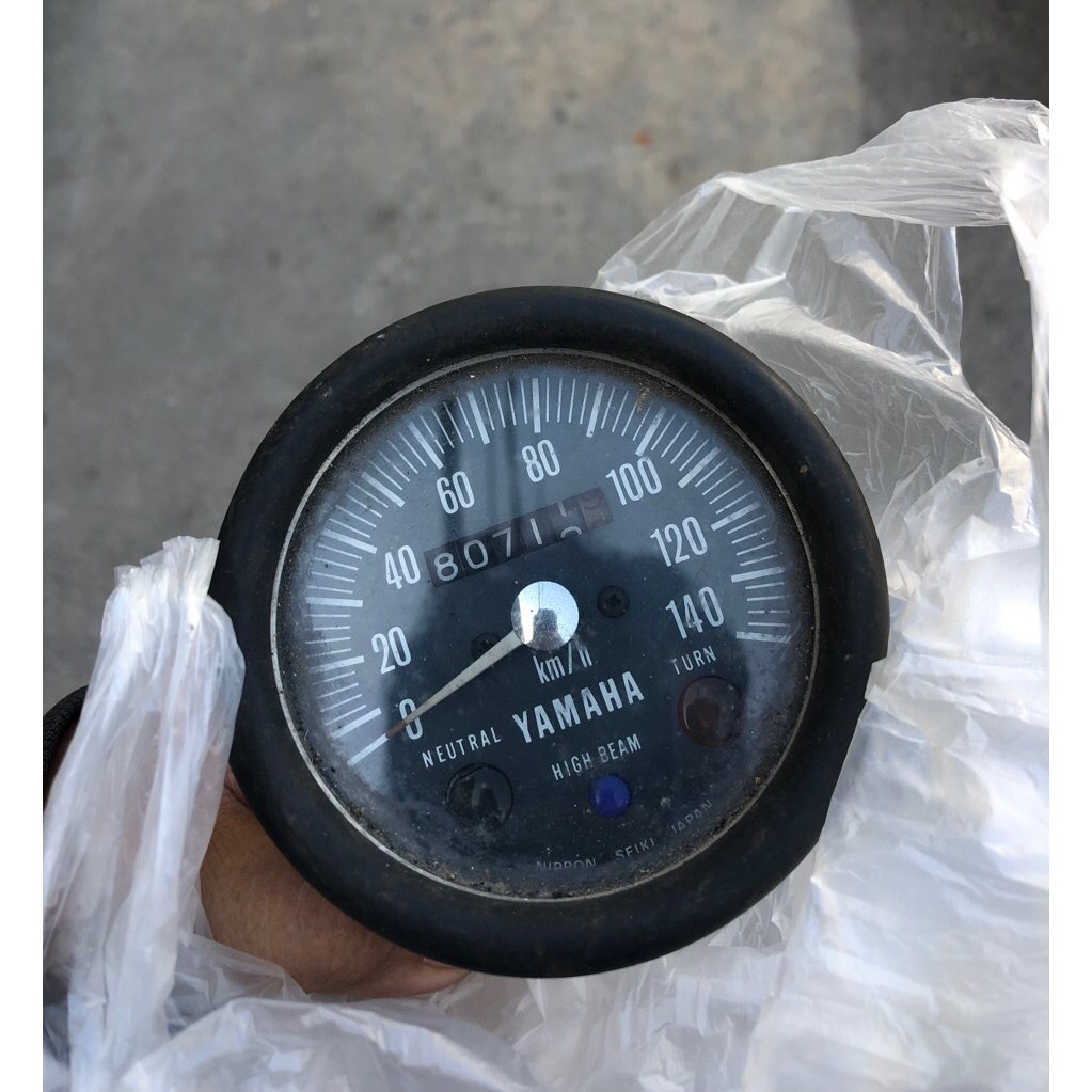 Spidometer speedometer spido Yamaha L2G L2 G YB100 YL2G Original lepasan