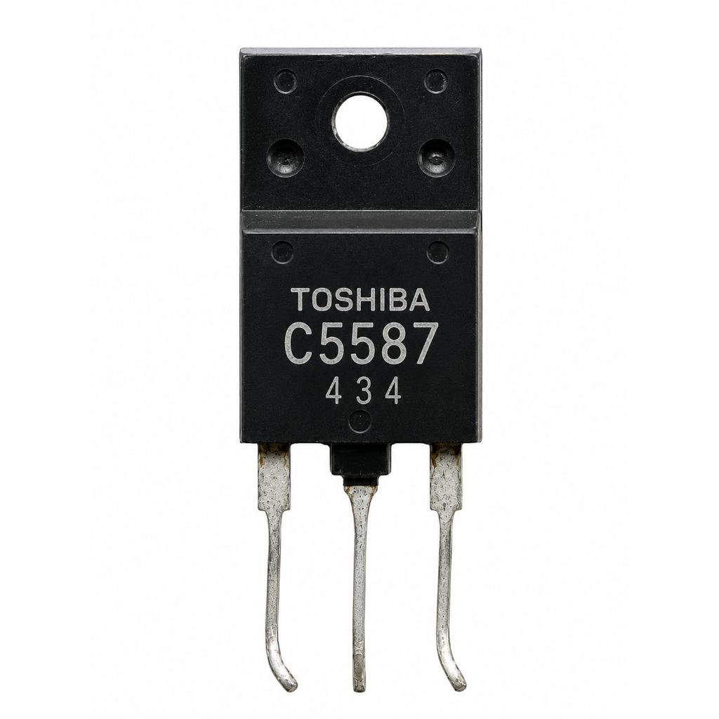Transistor Horizontal C5387 Toshiba Original Cabutan TV Tabung CRT Tested Normal