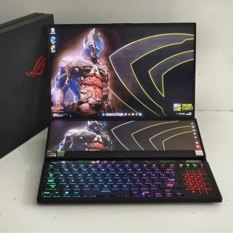 asus rog zephyrus 16 duo amd ryzen 9-6900Hx rtx 3080Ti 16gb ram 32gb ssd 2tb