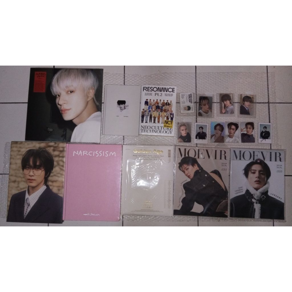 [TAKE ALL ONLY AAB NCT] READY ALBUM PHOTOBOOK NARCISSISM, JENO GYM,