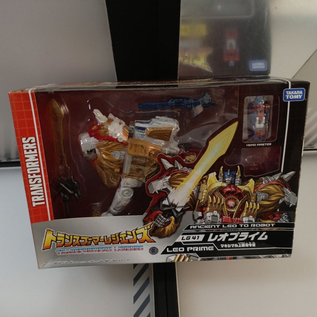 LG41 Leo Prime Lio Convoy | Japanese Transformers Legends - Takara Tomy LG-41 -  Action Figure