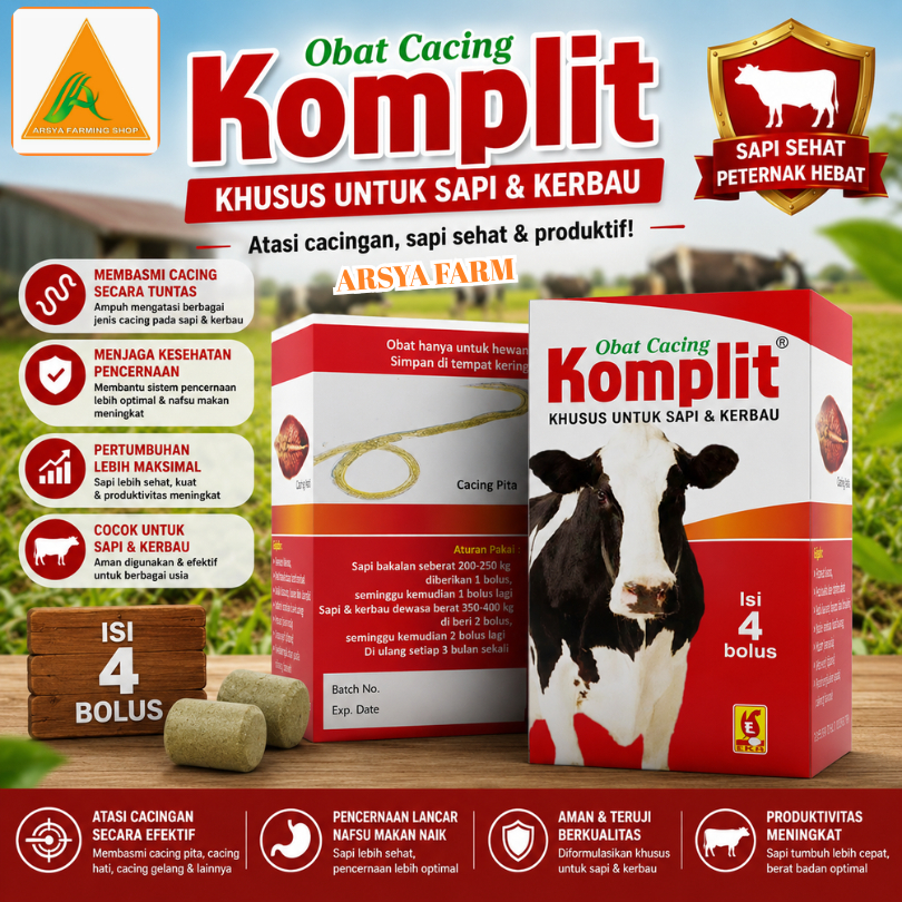 Obat Cacing Sapi & Kerbau Obat Cacing Sapi & Kerbau - Eka Farma
