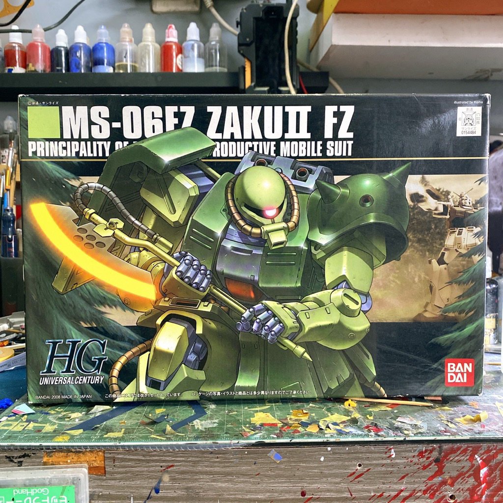 Bandai HGUC Gundam Zaku II FZ