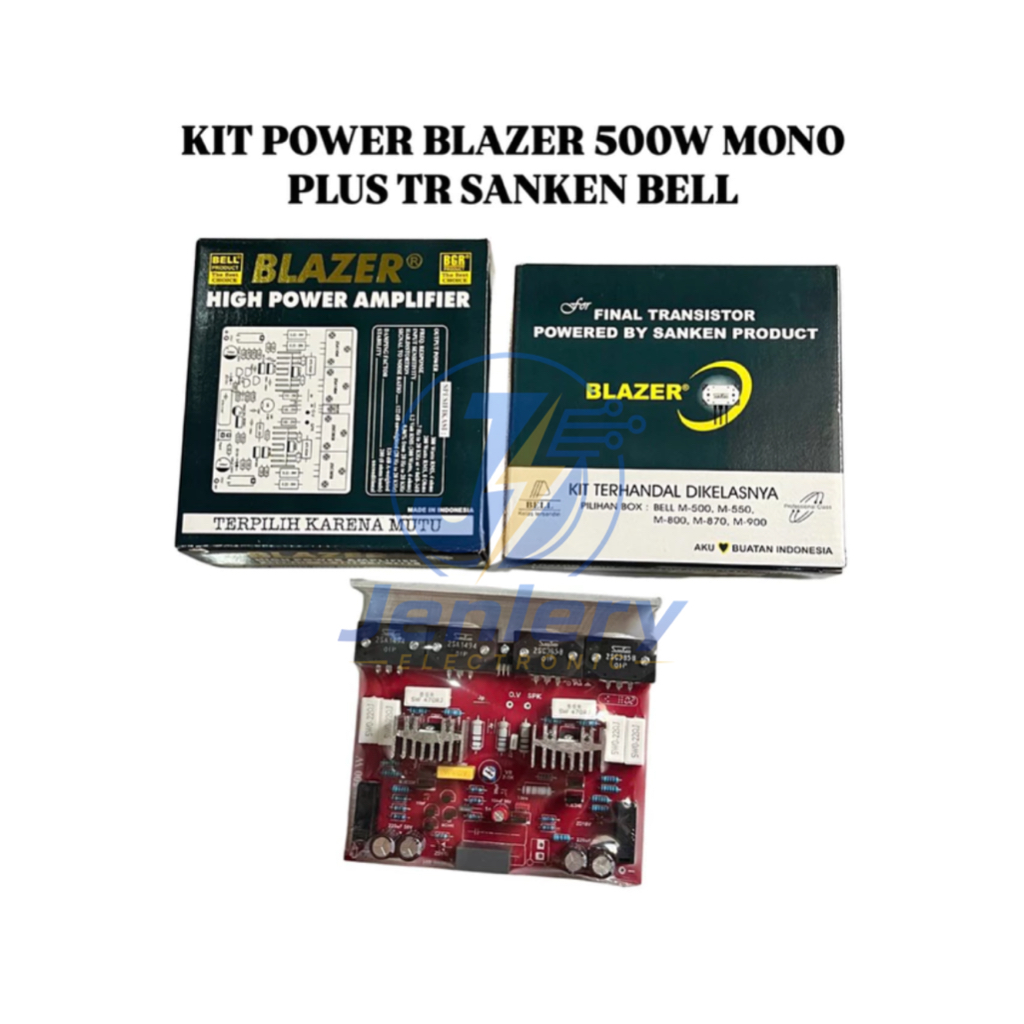 Kit Power Blazer 500W Mono Plus TR Sanken Bell