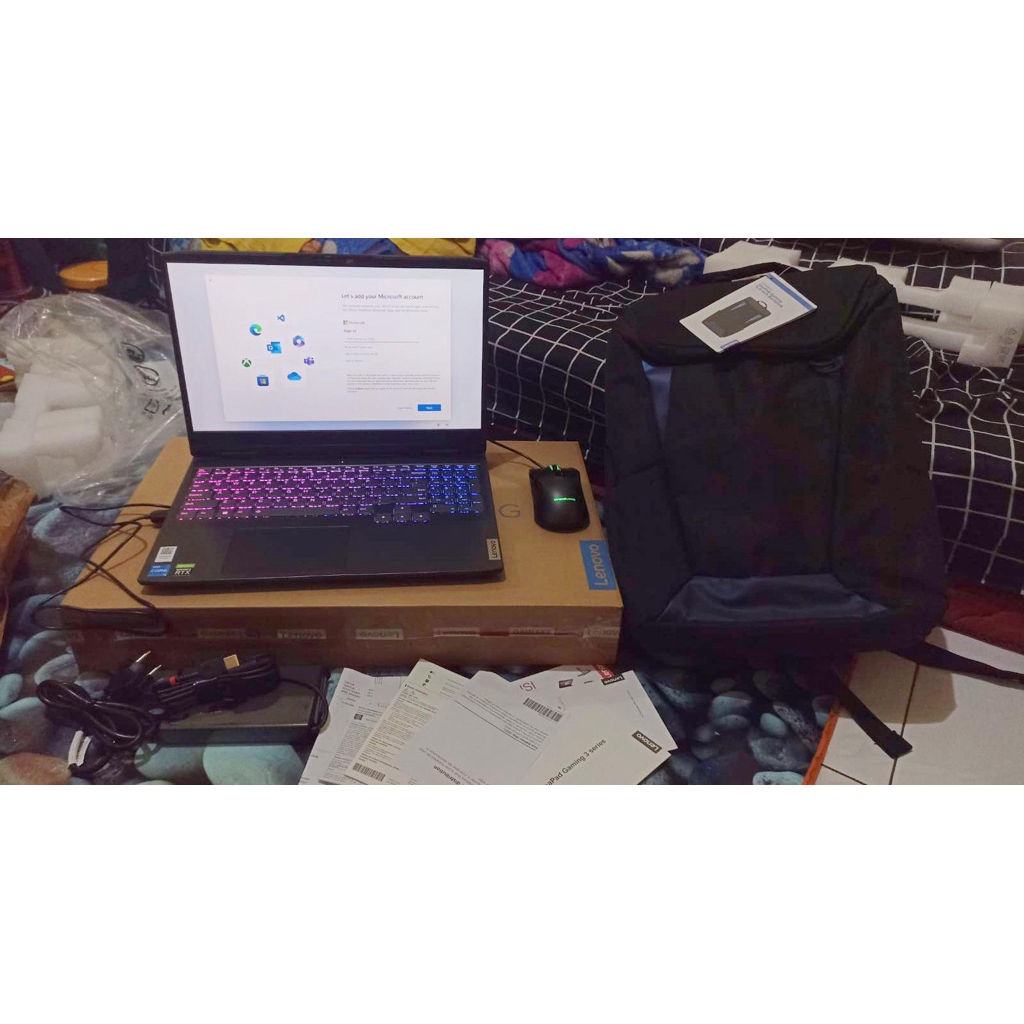 Lenovo Ideapad gaming 3i 15 GeForce RTX 3050 - i5 16GB RAM 512 GB SSD