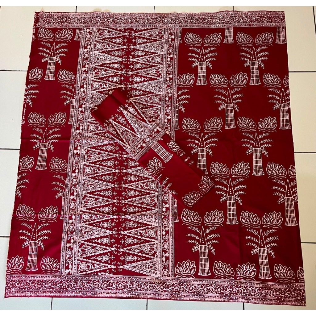 Batik Jambi Kain Setelan Selendang