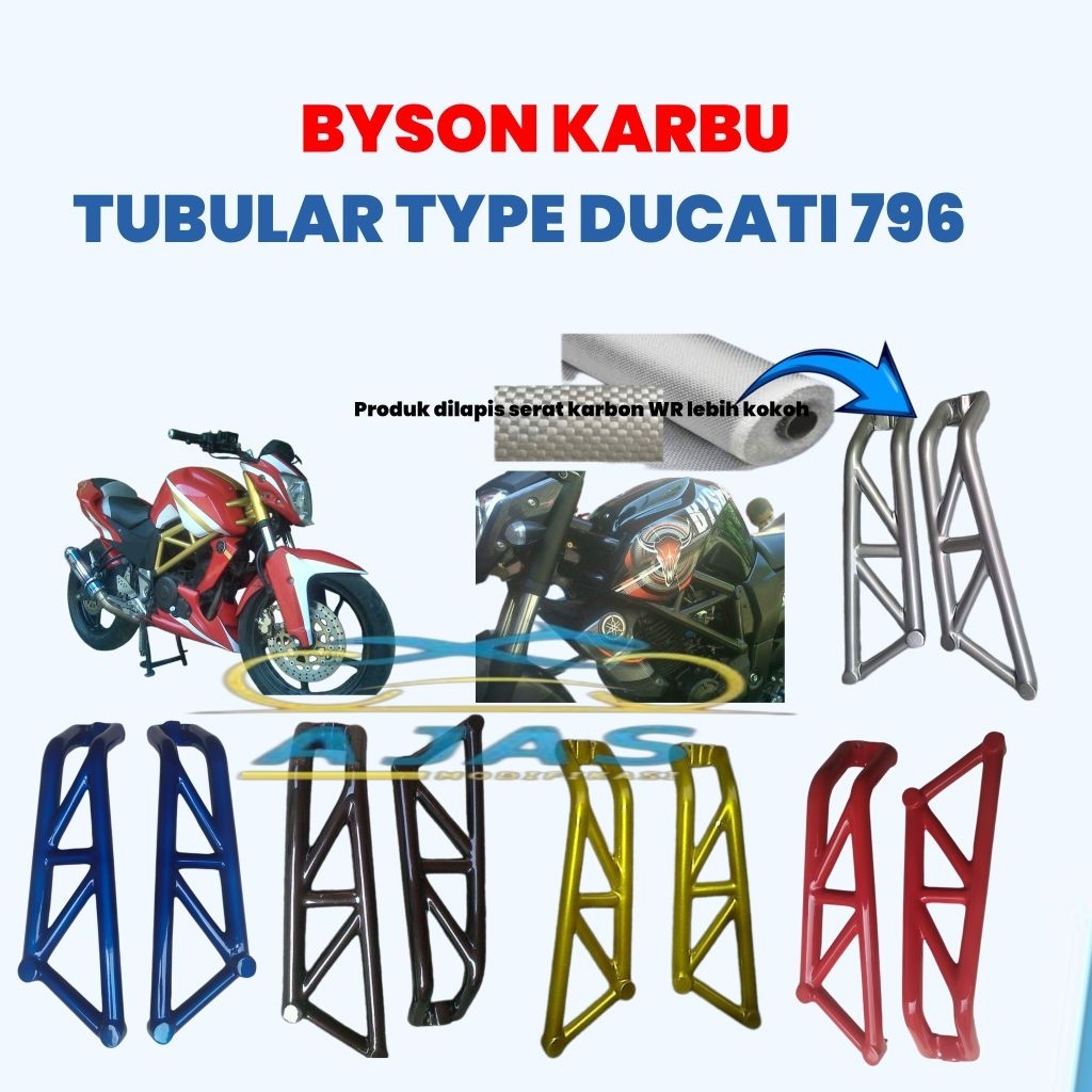 Tubular Ducati for Byson Karbu