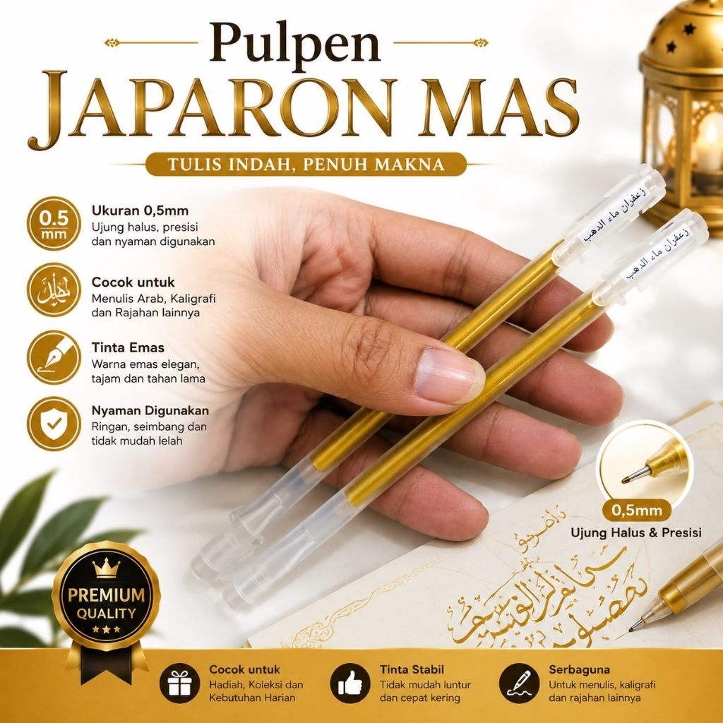 Pulpen Japaron Mas