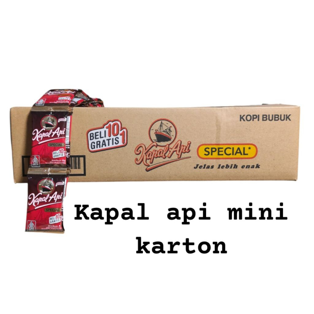1 Dus Kopi KAPAL API Mini/KAPAL API Special 6Gram