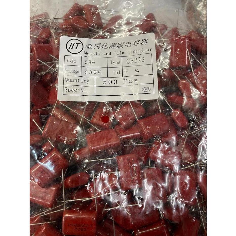 Capacitor milar 684 630v milar 684j 630volt