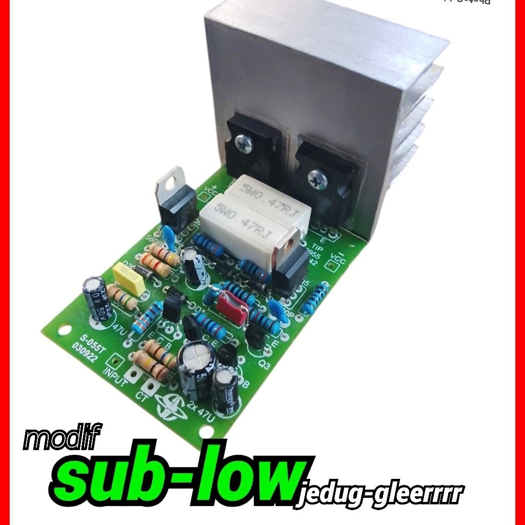 kit PA OCL 150 watt modif series siap pakai