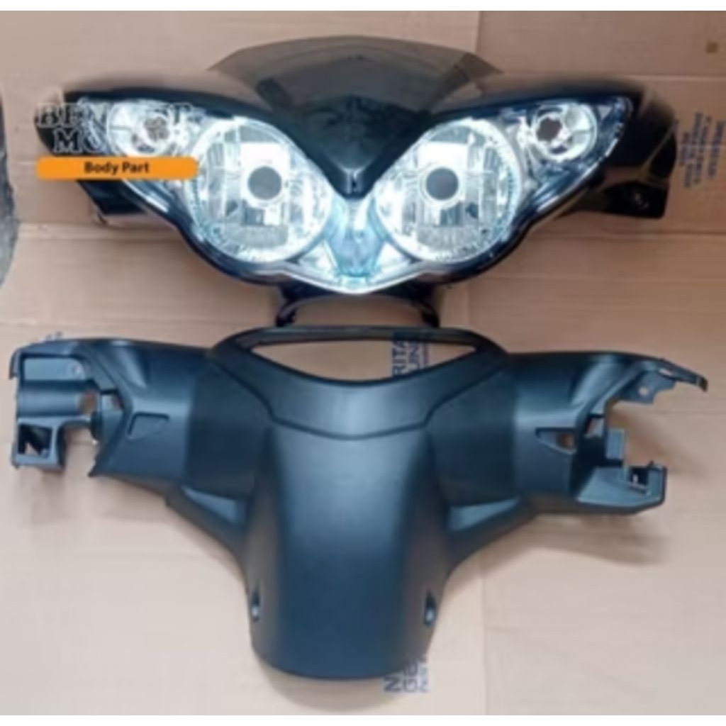 Batok Kepala Depan Full Set Yamaha Jupiter Z Burhan Hitam / Batok Full Set Yamaha Jupiter Z Burhan H