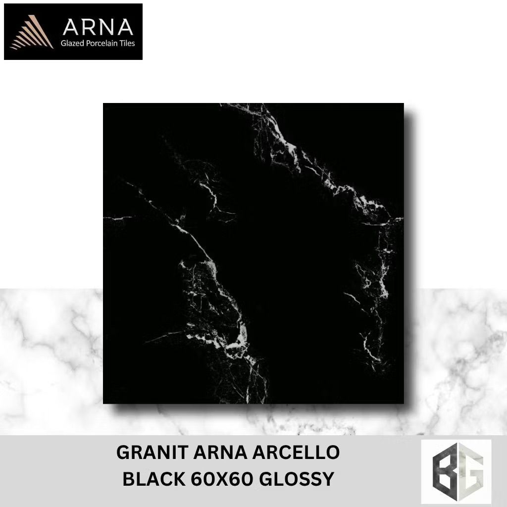GRANIT ARNA ARCELLO BLACK 60X60 GLOSSY GRANIT ARNA ARCELLO BLACK 60X60 GLOSSY - Granit Premium