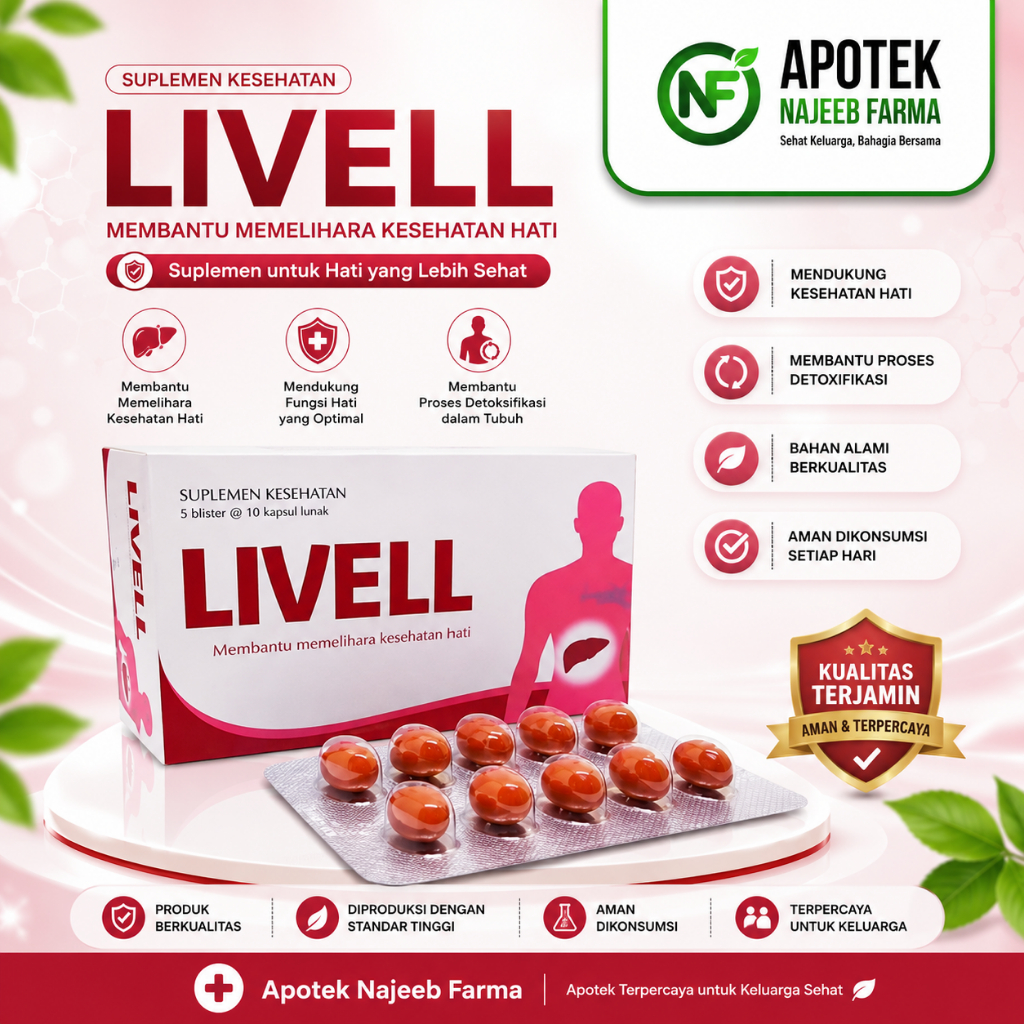 LIVELL BOX ISI 50 KAPSUL LUNAK