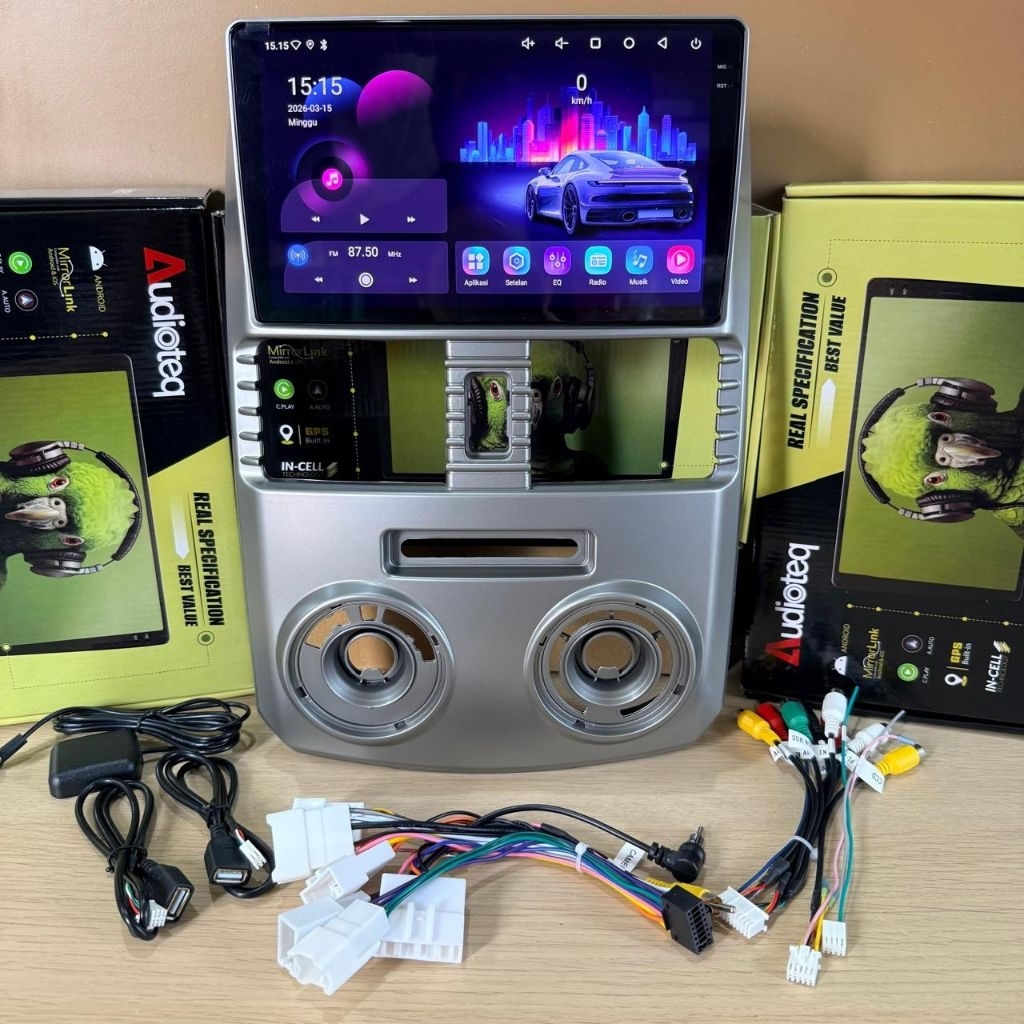 Head Unit Android 9" Audioteq Rush/ Terios 2012 - 2017 Ram 4/64 Gb