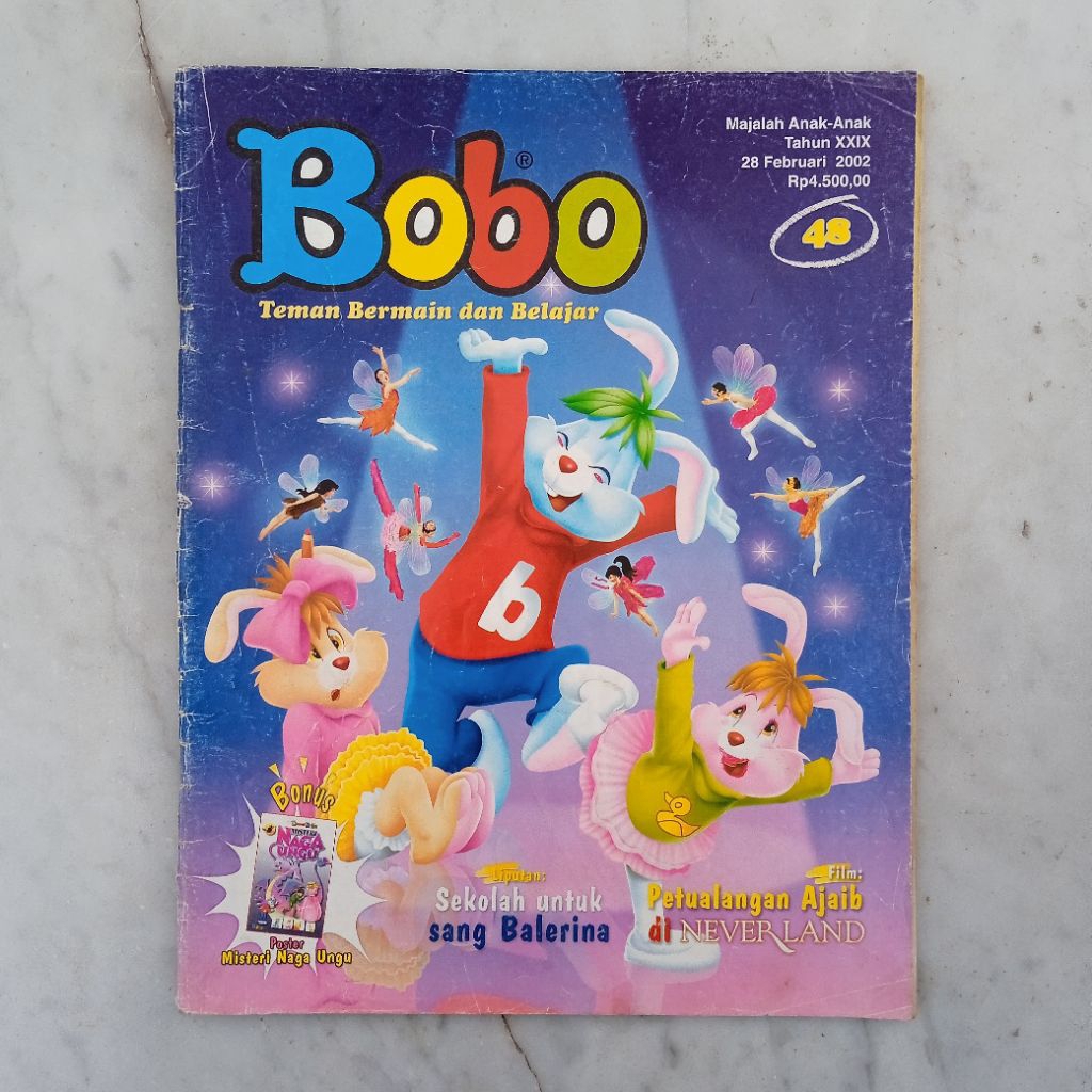Majalah BOBO Edisi Nomor 48 _ 28 Februari 2002