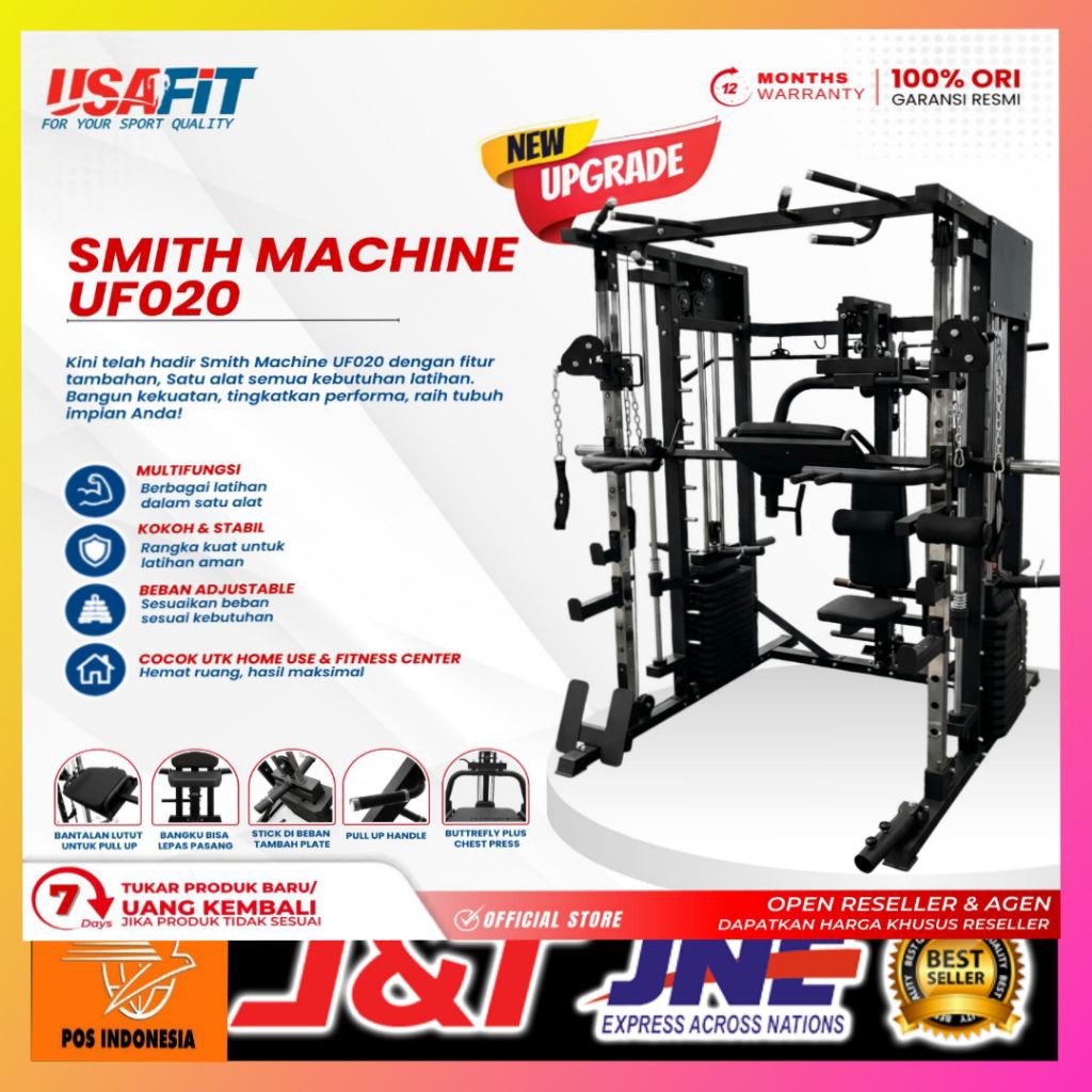 smith machine-usafit uf 020(original)smith machine-smith macine-home gym-gym home