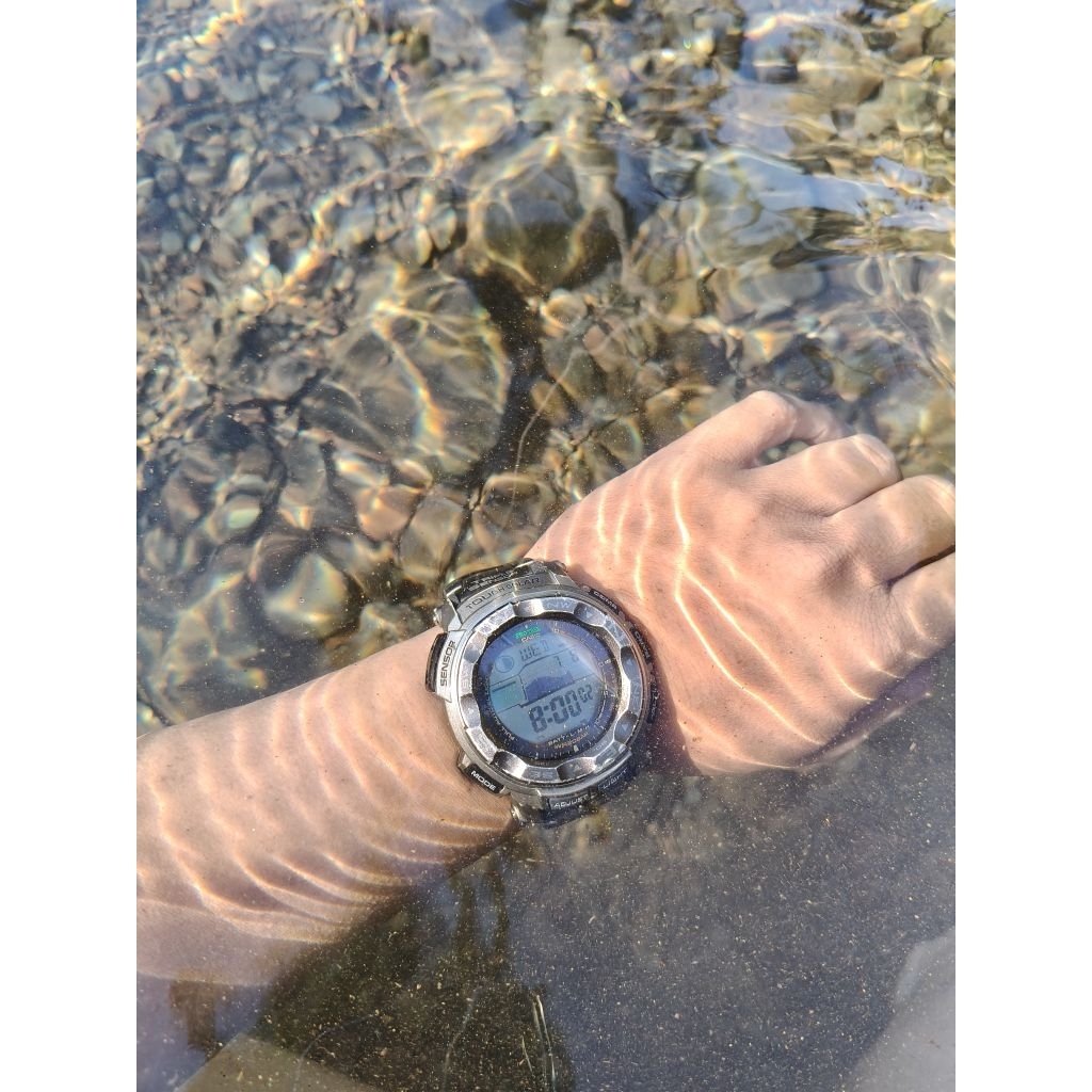 Casio Protrek PRG250 T Titanium saudaranya gshock