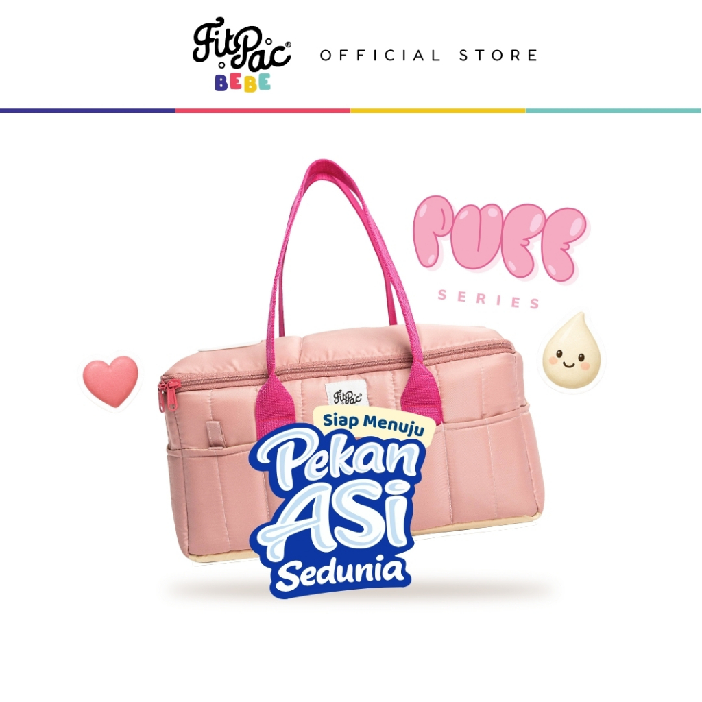 FitPac Diaper Bag/Caddy Bag/Tas Bayi-Diaper Pac Puff