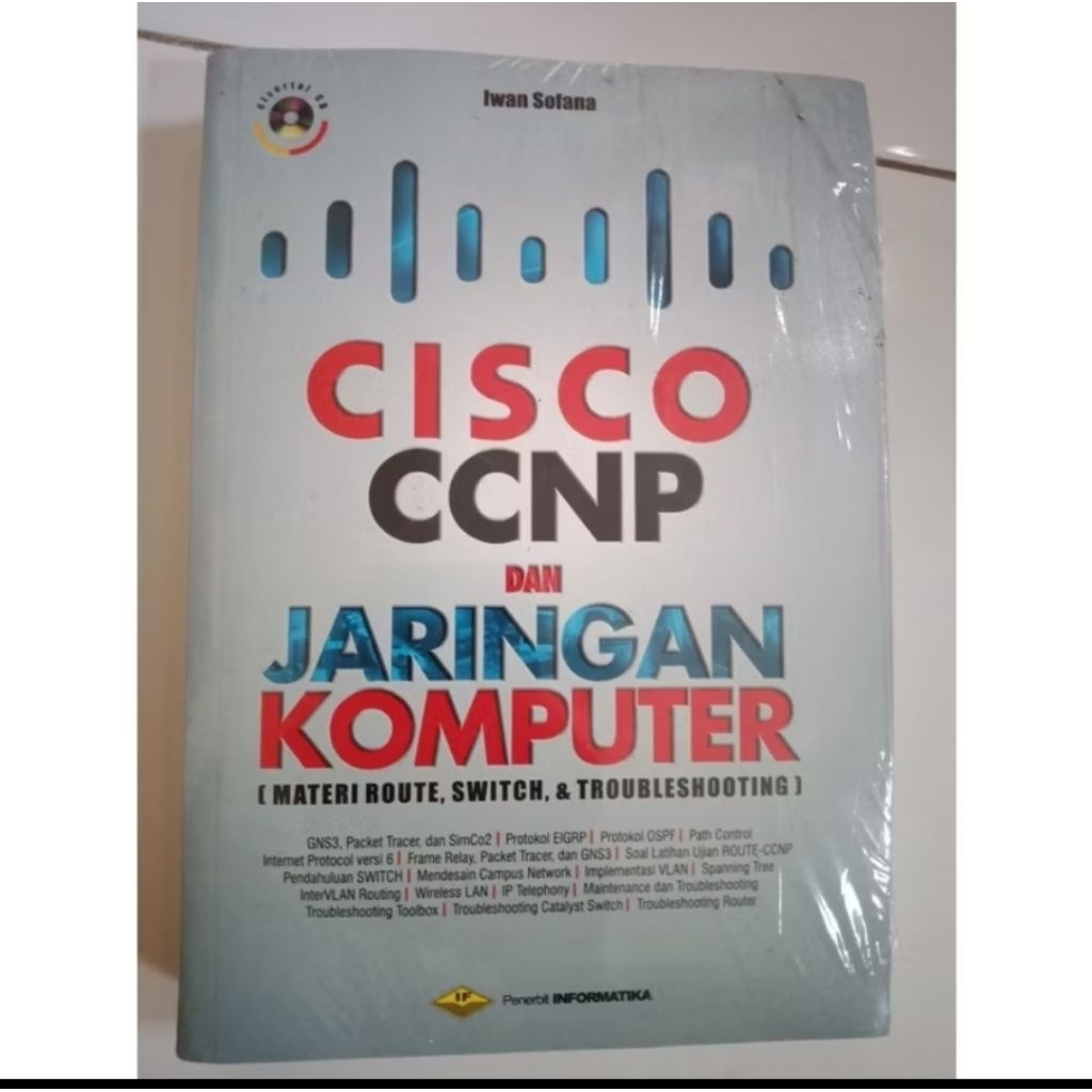 Buku CISCO CCNP DAN JARINGAN KOMPUTER IWAN SOFANA /Informatika ORIGINAL