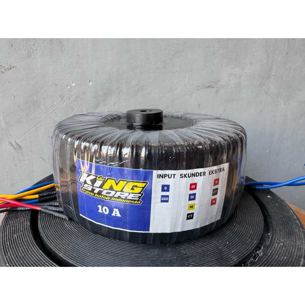 TRAVO DONAT/TOROID 10 AMPER CT 45 55 MURNI BESAR