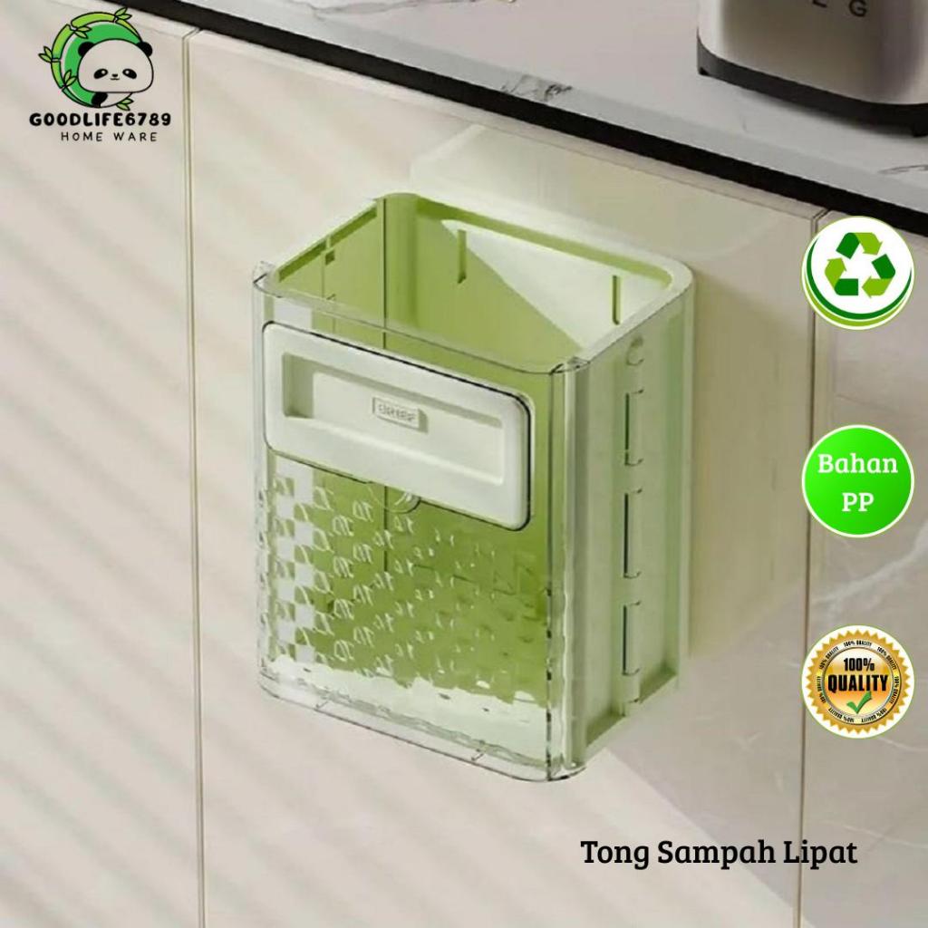 Tempat Sampah dapur / Tong Sampah Plastik / Tempat Sampah Kamar mandi/Kotak Sampah Tempel