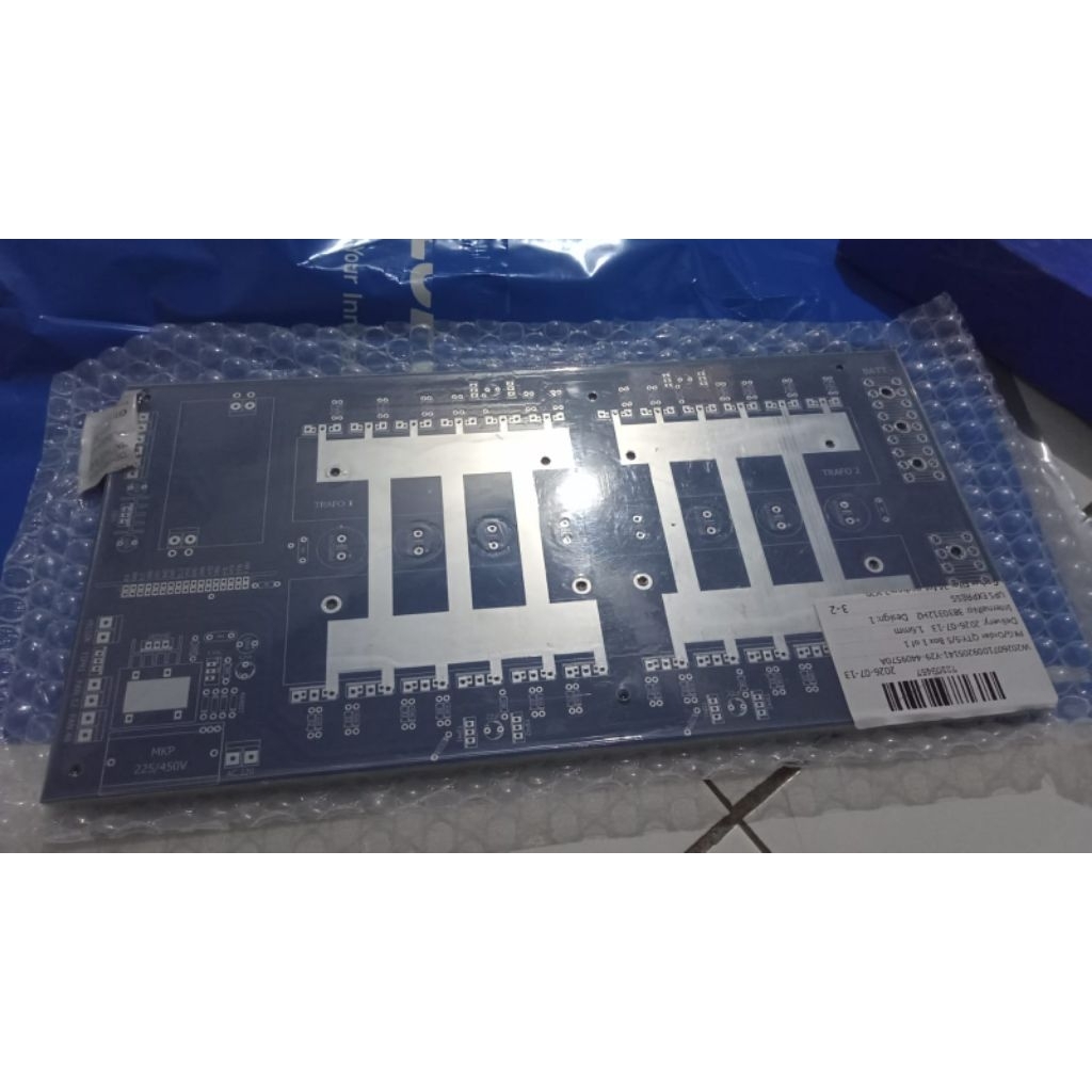 PCB inverter 24 mosfet psw egs002 tinggal pasang mosfet heatsink egs.stepdon lvd.jalur tebal