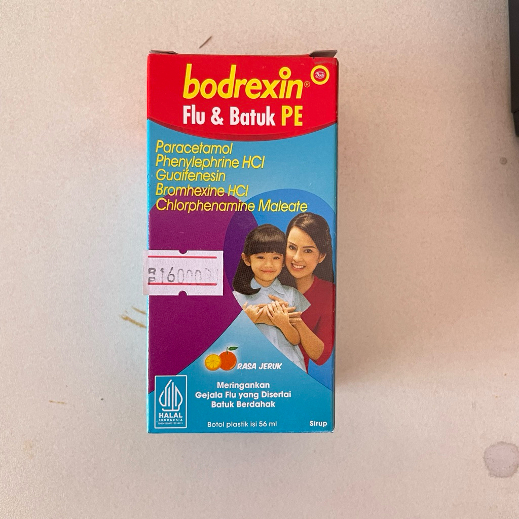 Bodrexin Flu & Batuk PE Sirup 56 ml