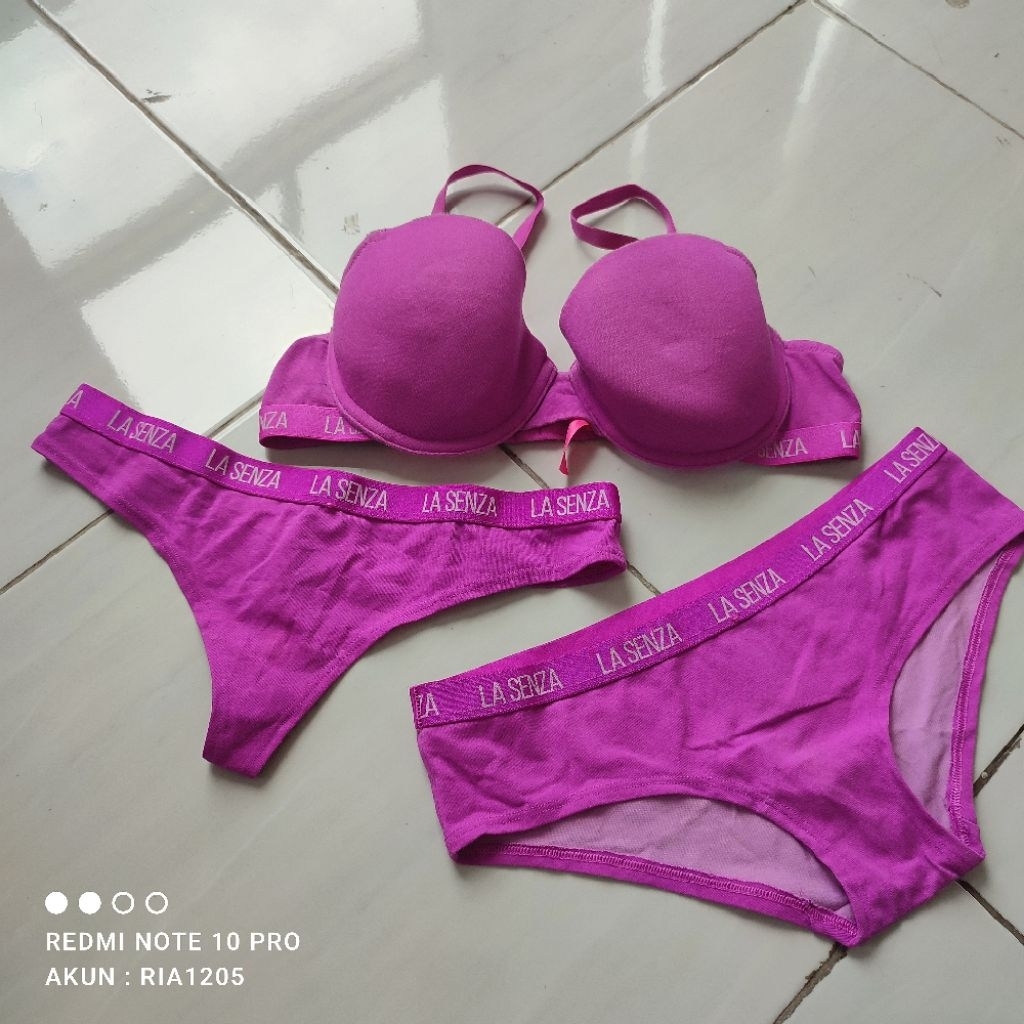 Set La Senza Remix Ungu 36B