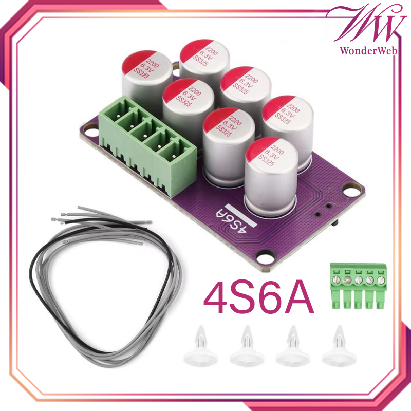 Balancer Baterai 4S 6A Aktif Balancer Lifepo4 Active Balancer Transfer Energi Cepat